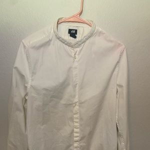 H&M Mens long sleeve, button down shirt
